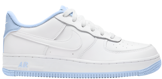 Nike Air Force 1 Low White Hydrogen Blue (GS)