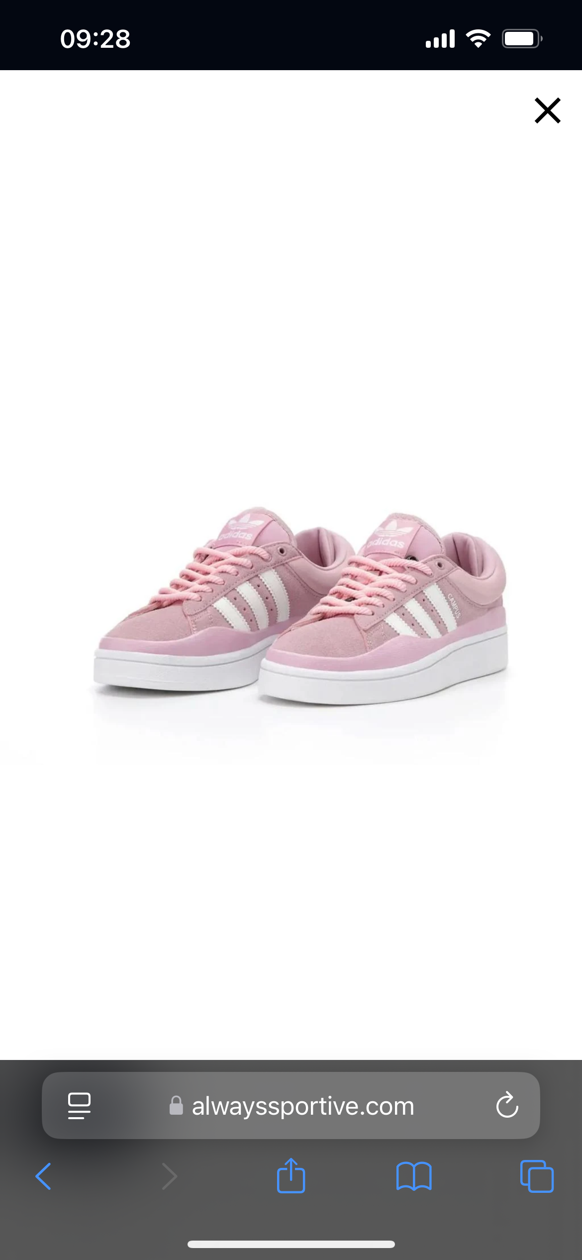 Adidas Campus X Bad Bunny Pink White